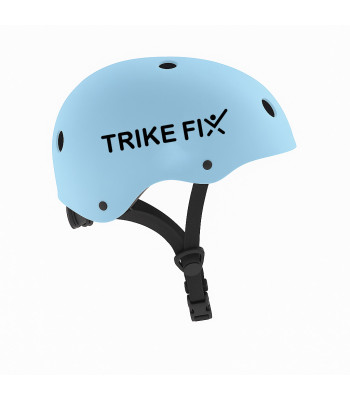 Bērnu velosipēda ķivere ar LED Trike Fix, zila, M 55-58cm