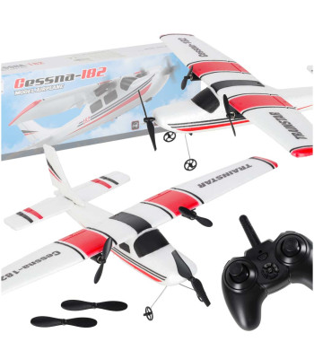 Tālvadības lidmašīna, akrobātiskais planieris 2,4 GHz Cessna 182