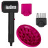 Bērnu frizieru komplekts ar fēnu un taisnotāju, gaismas un skaņas efekti, 19 elementi