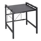 Regulējama virtuves plaukts mikroviļņu krāsnij