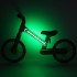 Bērnu balansa ritenis Trike Fix Glow LED neona zaļš