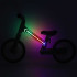Trike Fix Glow LED Balansa Ritenis Rozā
