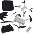 rc drons 4drc f10 ar fpv wifi kamerām un led, 3,7 v
