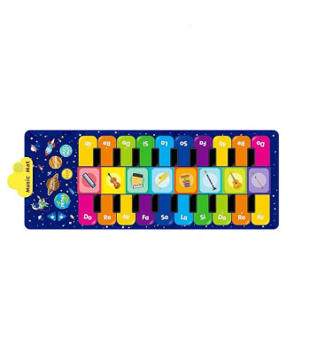 Interaktīvs muzikāls deju paklājs bērniem – 8 instrumenti, 10 melodijas