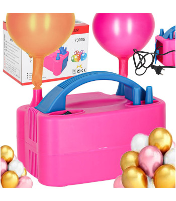 Elektriskais balonu sūknis ar 2 sprauslām, 600 W, 20 x 13 x 15 cm