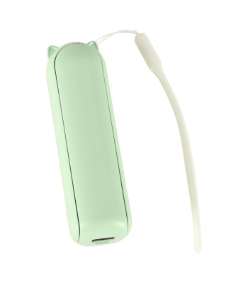 Mini galda ventilators, rokas ventilators, salokāms pārnēsājams USB ventilators zaļš