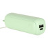 Mini galda ventilators, rokas ventilators, salokāms pārnēsājams USB ventilators zaļš