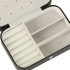 Rotaslietu kastīte – melns organizētājs 16 × 11 × 5 cm