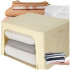 Gultasveļas organizators skapim ar karkasu, apģērbu un rotaļlietu uzglabāšanai, 66 l, 40 cm x 50 cm x 32 cm