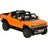 Tālvadības automašīna Hummer EV oranžā krāsā Rastar 93000 1:16