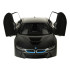 Radiovadāma automašīna ar atveramām durvīm, melna Rastar 71010 BMW i8 1:14