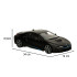 Radiovadāma automašīna ar atveramām durvīm, melna Rastar 71010 BMW i8 1:14