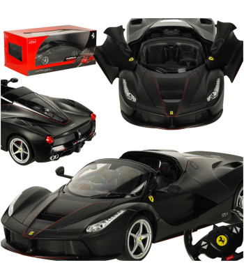 Tālvadības automašīna Rastar 75800 Ferrari LaFerrari Aperta melna 1:14
