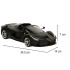 Tālvadības automašīna Rastar 75800 Ferrari LaFerrari Aperta melna 1:14
