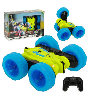 Tālvadības auto REVOLT Flip Speeder Lights 2.4GHz LED Off-Road akrobātika 360, TG1023