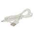 Bezvadu USB galda ventilators ar klipsi, 3 jaudas līmeņi, balts, 11,5 cm