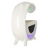 LED RGB gaminga lampa ar skaļruni, indukcijas lādētāju, radio, modinātāju un pulksteni, 22,5 cm x 24 cm x 8 cm