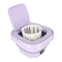 Automātiskā tūrisma mini salokāmā pārnēsājamā veļas mašīna, violeta, 8 L