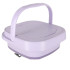 Automātiskā tūrisma mini salokāmā pārnēsājamā veļas mašīna, violeta, 8 L