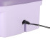 Automātiskā tūrisma mini salokāmā pārnēsājamā veļas mašīna, violeta, 8 L