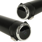 Termokrūze ar dzeršanas snīpīti un LED termosu, melna, 350 ml