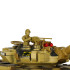 Tuksneša tanks ar tālvadības pulti RC War Tank 9993 2.4 GHz
