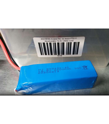 RC laivas akumulators 14.8V 2800 mAh FT011