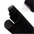 Dekoratīvā samta līmplēve CARBON, melna 1,35x15m