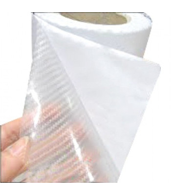 Caurspīdīga pašlīmējošā plēve Carbon 3D, rullis 1.27x28m