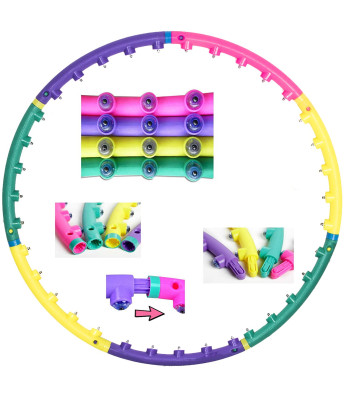 Masāžas vingrošanas riņķis Hula Hoop Springos FA0028