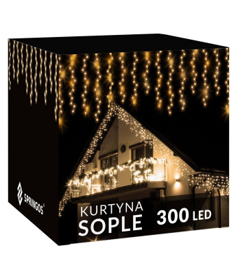 Gaismas aizkars ar mikro LED