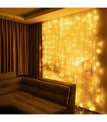 LED gaismas aizkars