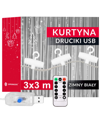 LED Lampas Aizkars 3x3 m
