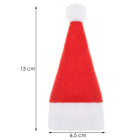 Mini Ziemassvētku Vecīša Cepures
