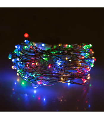 Daudzkrāsainas LED gaismas virtenes
