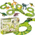 Dinozauru parks rotaļlietu komplekts