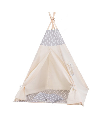 Tipi Telts Springos TIP15 Pelēka