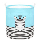 Zebra rakstu uzglabāšanas grozs
