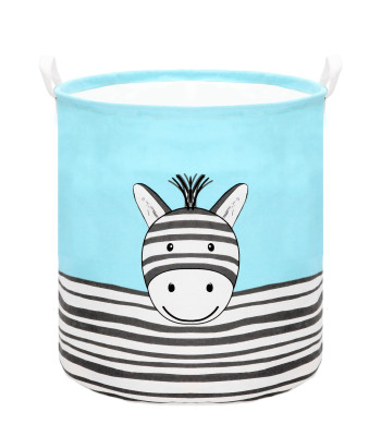 Zebra rakstu uzglabāšanas grozs