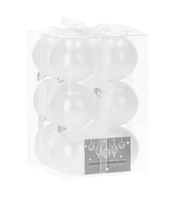 Ziemassvētku bumbiņas Springos CA0846 6cm 12 gab