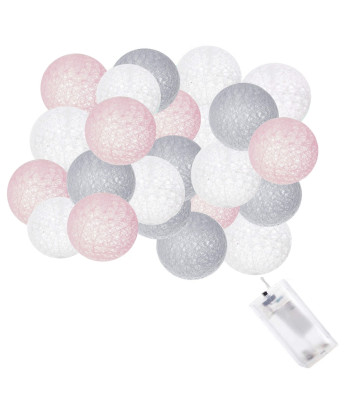 LED gaismas bumbiņu komplekts