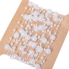 Pērļu imitācija Springos 10+5 mm 5m CA0212