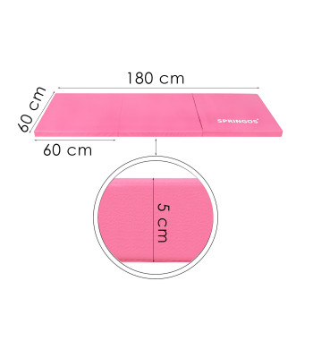 Salokāms vingrošanas paklājs Springos FA0061 180 cm