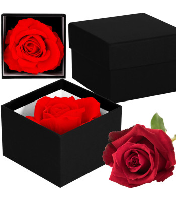 Mūžīgā roze dāvanu kastītē
