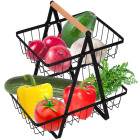 Springos® divu līmeņu augļu un dārzeņu plate