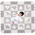 Bērnu putu paklājs - Puzzle Springos 150x150 cm
