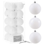 Ziemassvētku bumbiņas Springos CA0087 6cm 20gab