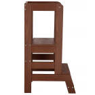 Virtuves palīgs - Platforma bērniem Springos KCH01 BROWN 90 cm