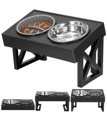 Springos® 2in1 mājdzīvnieku bļodas uz statīva