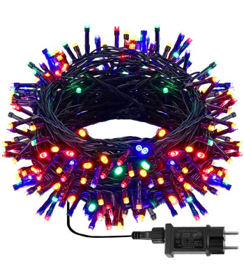 Springos® Zilie LED gaismas virtene